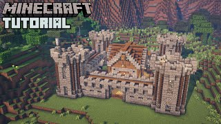 Minecraft  Ultimate Castle Survival Base Tutorial How to Build [upl. by Smail]