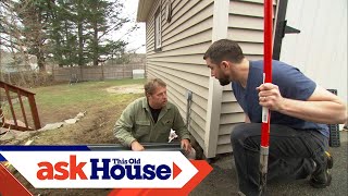 How to Install a Channel Drain  Ask This Old House [upl. by Bela292]