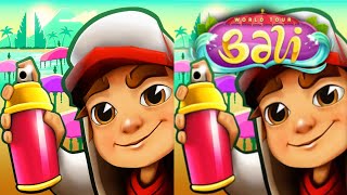 SUBWAY SURFERS BALI ON POKI VS SUBWAY SURFERS BALI 2019 [upl. by Latin]