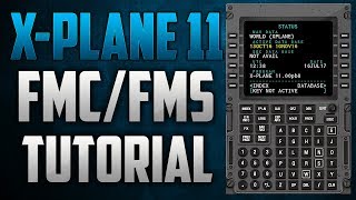 XPlane 11  Flight Management Computer [upl. by Doraj]