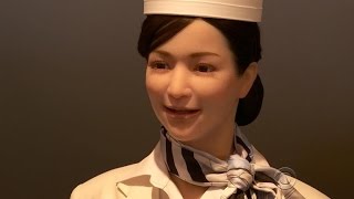 Japanese hotel boasts robotic staff [upl. by Akciret]