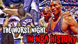 The WORST Night In NBA HISTORY The Malice At The Palace [upl. by Notsnarc]