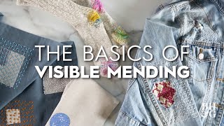 Learn The Basics of Visible Mending  Made by Me  Better Homes amp Gardens [upl. by Akitahs]