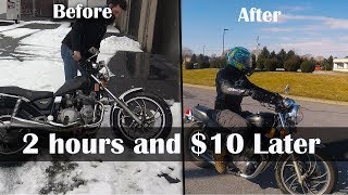 Buying a 700 Craigslist motorcycle [upl. by Grefer949]