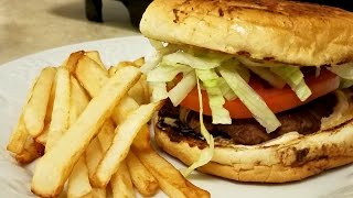 Homemade Burgers and Crispy Fries [upl. by Okramed882]