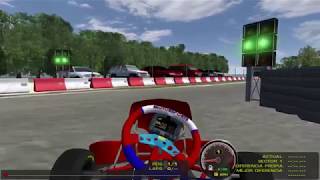 Karting Cardedeu  rFactor Simulador PC [upl. by Freddi502]