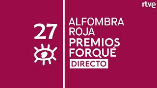 Alfombra roja  Premios Forqué 2021 [upl. by Benildas]