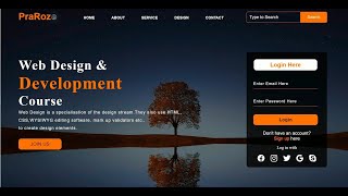 How To Create A Website using HTML amp CSS  StepbyStep Tutorial [upl. by Narf]