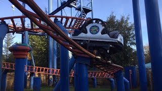 Spinball Whizzer Alton Towers On Ride POV [upl. by Aneleve]