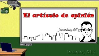 El artículo de opinión [upl. by Yeleak]