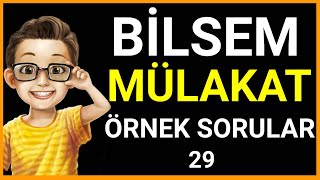 Bilsem Mülakat  Genel Yetenek Soruları  Görsel Hafıza  29 [upl. by Ebsen976]