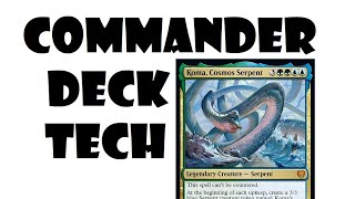 Koma Cosmos Serpent  Commander Deck Tech [upl. by Ripp116]