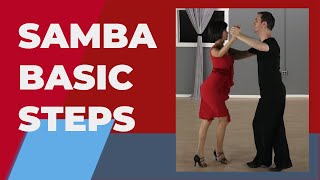 Samba dance steps amp Technique  For beginners [upl. by Ahsienar]