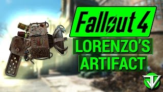 FALLOUT 4 How To Get LORENZOS ARTIFACT Gamma Gun Unique Weapon Guide [upl. by Touber]