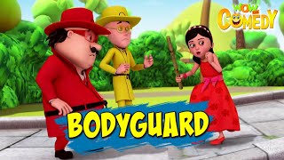 Motu Patlu EP23B  Bodyguard  Funny Videos For Kids  Wow Kidz Comedy [upl. by Pickard]