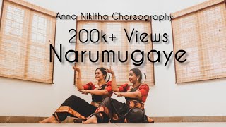 Narumugaye  Dance cover  Anna nikitha choreography  Iruvar [upl. by Tterrab]