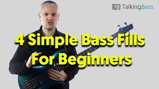 Easy Bass Fills For Beginners [upl. by Lrigybab630]