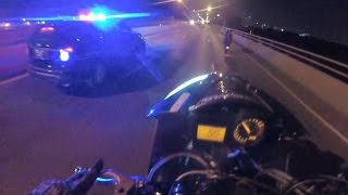 Police VS Motorcycle Cop Chase Motorcycles Messing With Cops Ride Wheelie Running Away Outruns 2016 [upl. by Teyut]