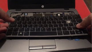 HP ELITEBOOK 820 G1 G2 KEYBOARD REMOVAL DISASSEMBLY AND ASSEMBLY [upl. by Remmus]