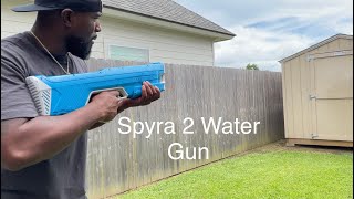 Spyra 2 water gun review amp unboxing [upl. by Aissatan634]