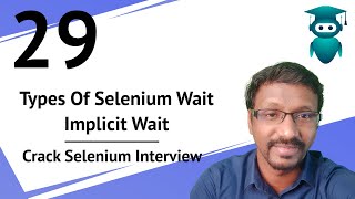 Selenium Interview Questions amp Answers  29 Implicit Wait [upl. by Anrol]