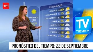 Pronóstico del tiempo Martes 22 de septiembre  TV Tiempo [upl. by Yvonne]