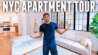 NYC APARTMENT TOUR  Inside My Industrial SoHo Loft [upl. by Acemat]