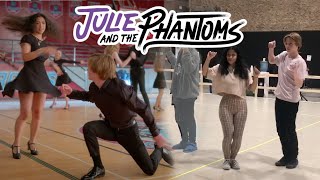 Julie and the Phantoms BTS  Julie amp Nick Dancing [upl. by Heyes]