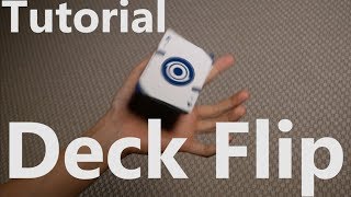 Cardistry Bootcamp  Basics  Deck Flip Tutorial [upl. by Nylrehs]