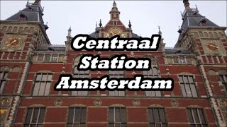 Amsterdam Centraal Train Station Netherlands travel guide [upl. by Kendal]