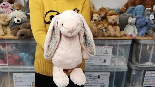 Jellycat Bashful Blossom Blush Bunny [upl. by Toolis]