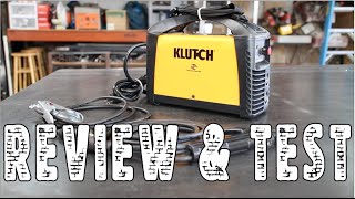 Klutch Portable Welder Review and Test [upl. by Roddy]