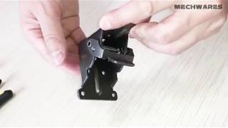 MechWares  Foldable Support BracketSelfLocking Hinge [upl. by Mich]