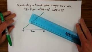 Constructing Triangles [upl. by Corbet]