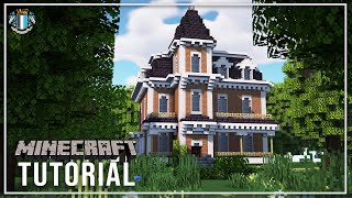 Minecraft 116 Second Empire House Tutorial  Part 1 [upl. by Llenil]