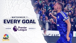 Every Premier League goal from Matchweek 1 202425  NBC Sports [upl. by Vharat]