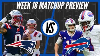 New England Patriots vs Buffalo Bills  Week 16 Preview [upl. by Olivier]