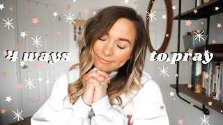 4 EASY WAYS TO START PRAYING  Christian Prayer Tips  Prayer Tips for Beginners  Nastasia Grace [upl. by Trista]