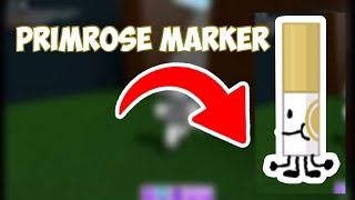 How to Get The “Primrose Marker”  ROBLOX FIND THE MARKERS [upl. by Aillicirp621]