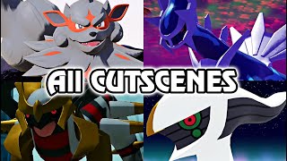 Pokémon Legends Arceus  All Cutscenes HQ [upl. by Saree]