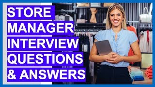 STORE MANAGER Interview Questions amp Answers How To Become A Store Manager [upl. by Bibby507]