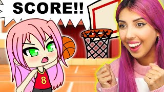 GAME ON 🏀 Gacha Life Mini Movie Reaction [upl. by Eciral]