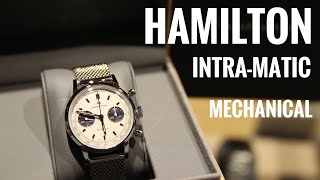 Hamilton IntraMatic Mechanical Chronograph  Review  H38429110  OlfertampCo [upl. by Aniroc342]