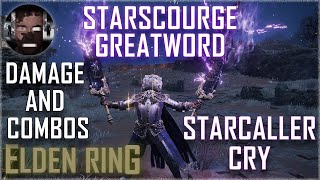 Starscourge Greatsword Weapon Overview  Elden Ring [upl. by Nomal920]