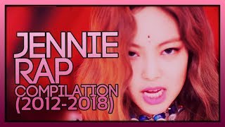 20122018 BLACKPINK JENNIE RAP COMPILATION [upl. by Zurn]