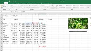 Compound Interest  Using Excel [upl. by Elberta]