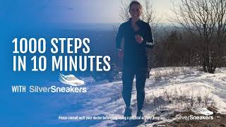 1000 Steps in 10 Minutes  SilverSneakers [upl. by Neerahs934]