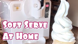 Make Soft Serve Ice Cream At Home [upl. by Eladnyl]