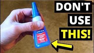 DONT USE SUPER GLUE Try This InsteadEpoxy Adhesive5Minute EpoxyEpoxy Glue [upl. by Anitsrhc]