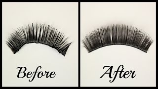 False Eyelashes  How To Clean Store and Reuse [upl. by Bayly]